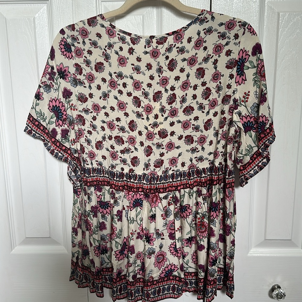 Raga Boho Peasant Top - Picture 4 of 4